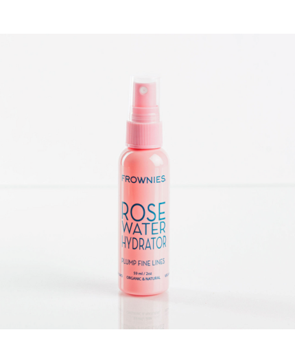 Tónico hidratante agua de rosas con ácido hialurónico de Frownies Tónico hidratante agua de rosas con ácido hialurónico de Frownies