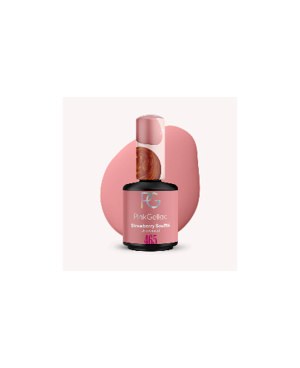 Pink Gellac 465 Strawberry Soufflé Color Esmalte Gel Permanente Pink Gellac 465 Strawberry Soufflé Color Esmalte Gel Permanente
