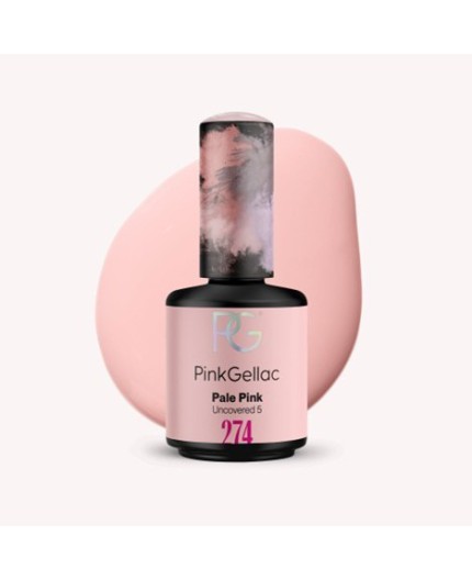 Pink Gellac 274 Pale Pink Rosa Color Esmalte Gel Permanente