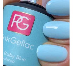 Pink Gellac 266 Baby Blue Azul Color Esmalte Gel Permanente