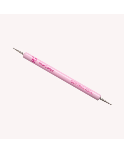 Dotting Tool para Nail Art – Bolígrafo de Doble punta metálica de Pink Gellac
