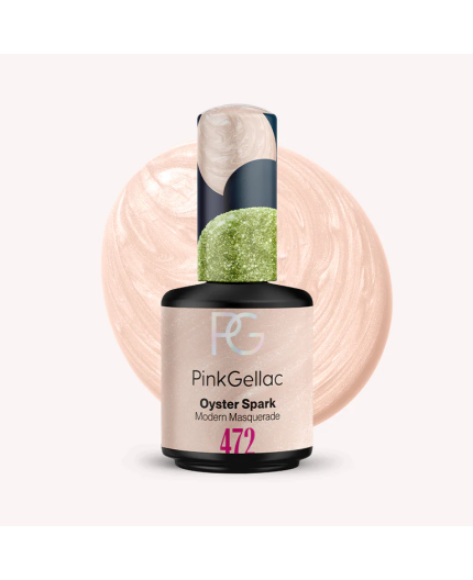 Pink Gellac 472 Oyster Spark Color Esmalte Gel Permanente