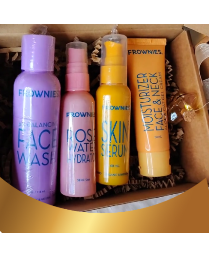 SET esenciales de FROWNIES - Ritual Facial Completo