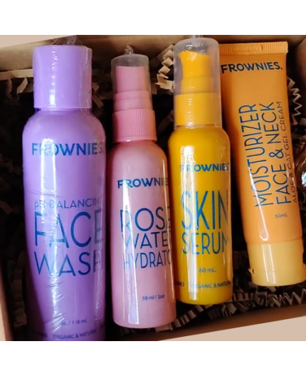 SET esenciales de FROWNIES - Ritual Facial Completo