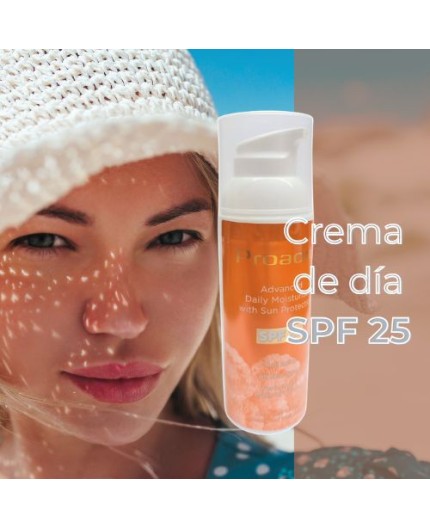 Crema hidratante de día protección solar avanzada SPF25 Proaora 50ml