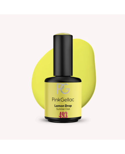 Pink Gellac 493 Lemon Drop Color Esmalte Gel Permanente
