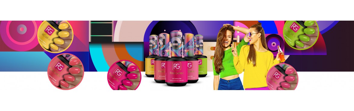 Colección Festival Verano - colores esmalte gel permanente